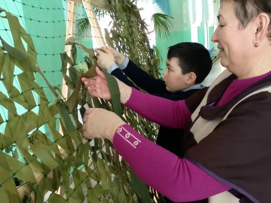 Яугирҙәргә маскировкалау селтәрҙәре үрелә