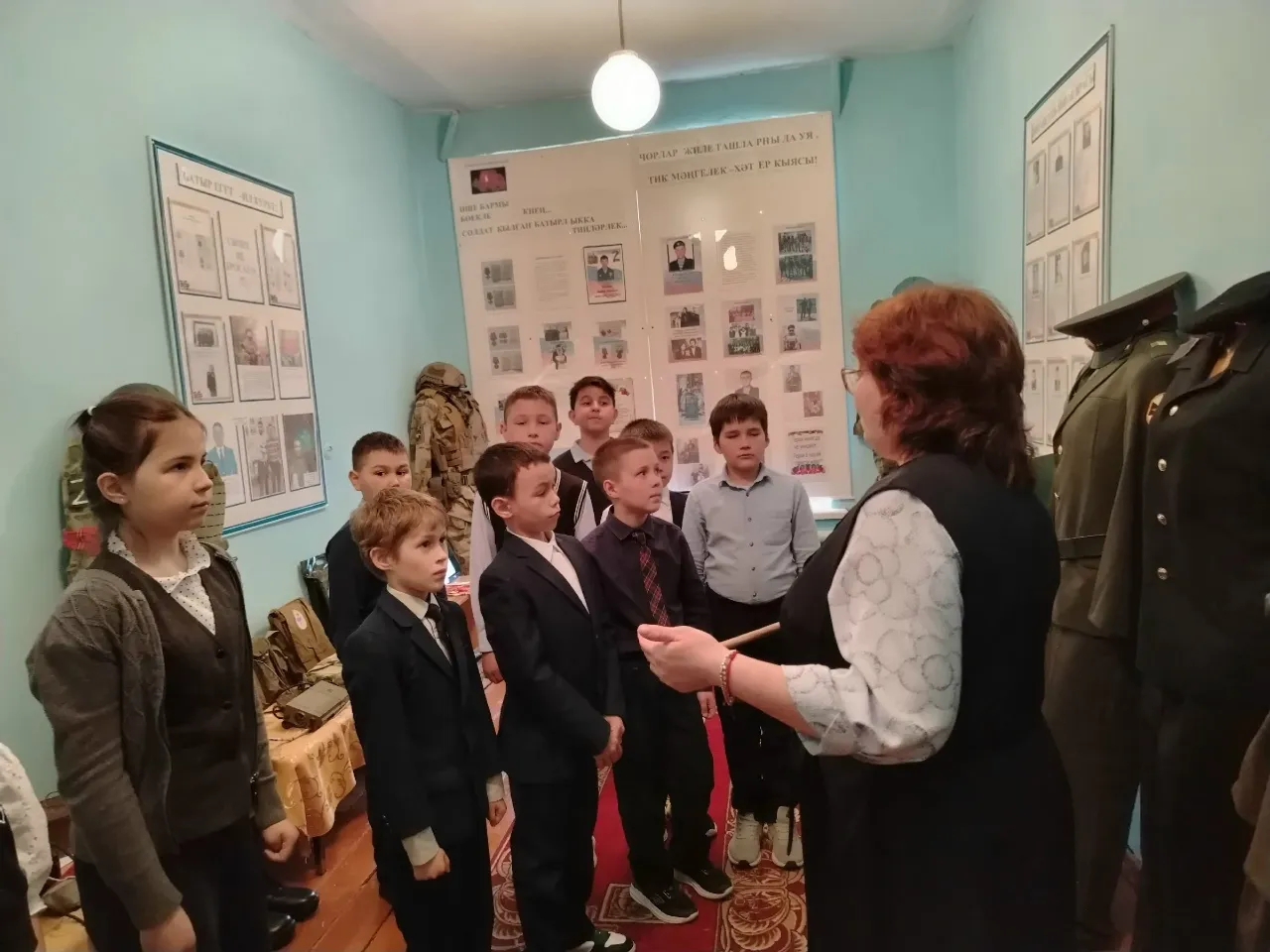 Батырлыҡ дәресе үтте