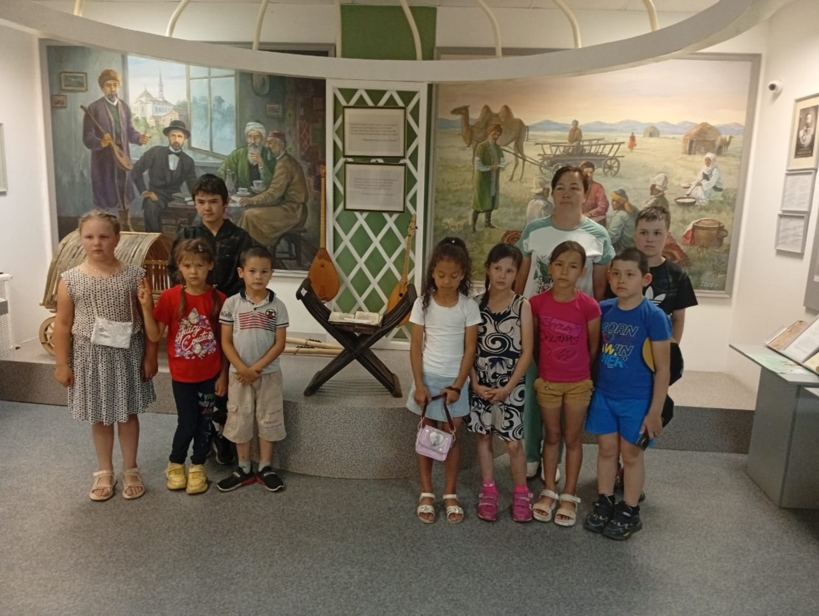 Күрше ауылға сәйәхәт